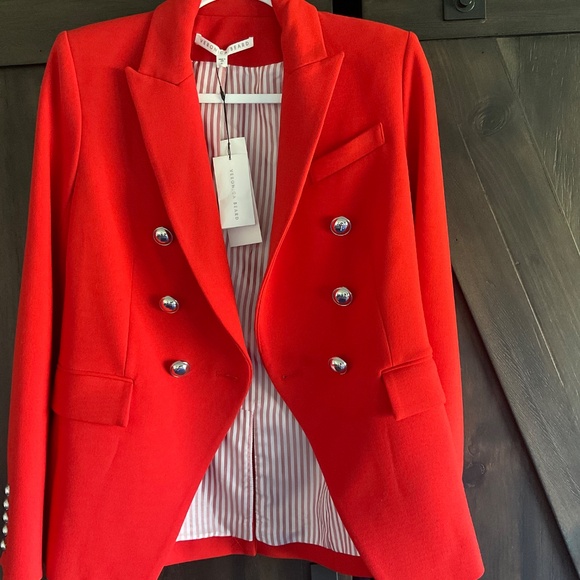 NWT Veronica Beard Red Blazer - Picture 2 of 9